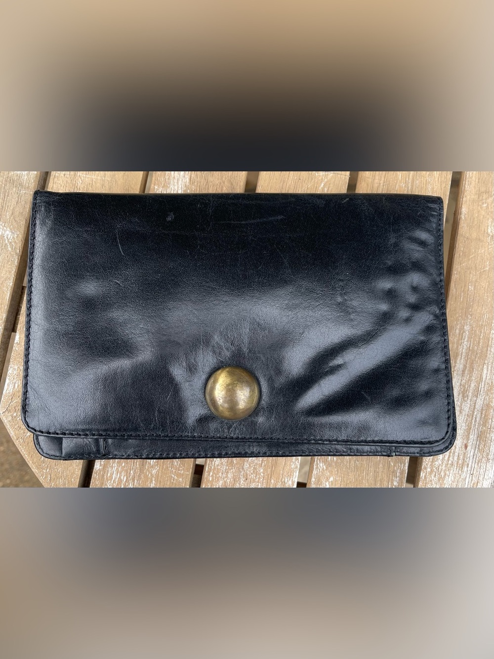 Latico Leather Clutch Purse Minimalist Wallet Cool Girl Chic Boho Travel Floral